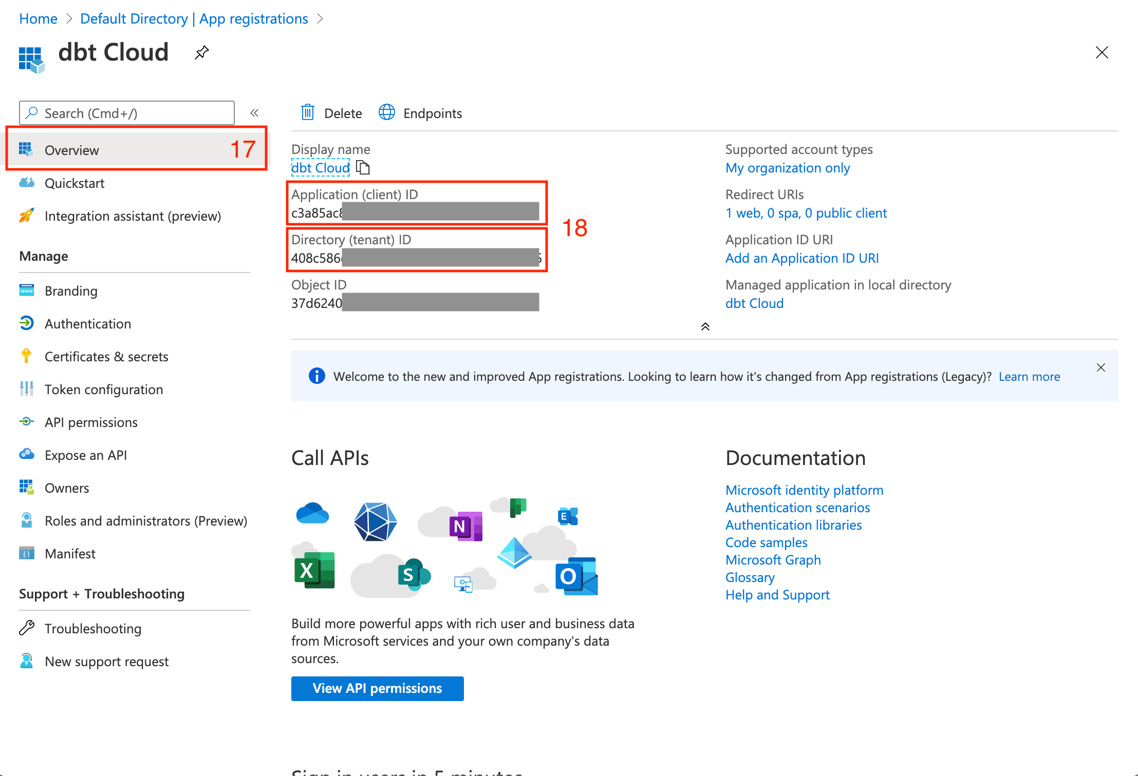 Collecting credentials. Store these somewhere safe Collecting credentials. Store these somewhere safe
